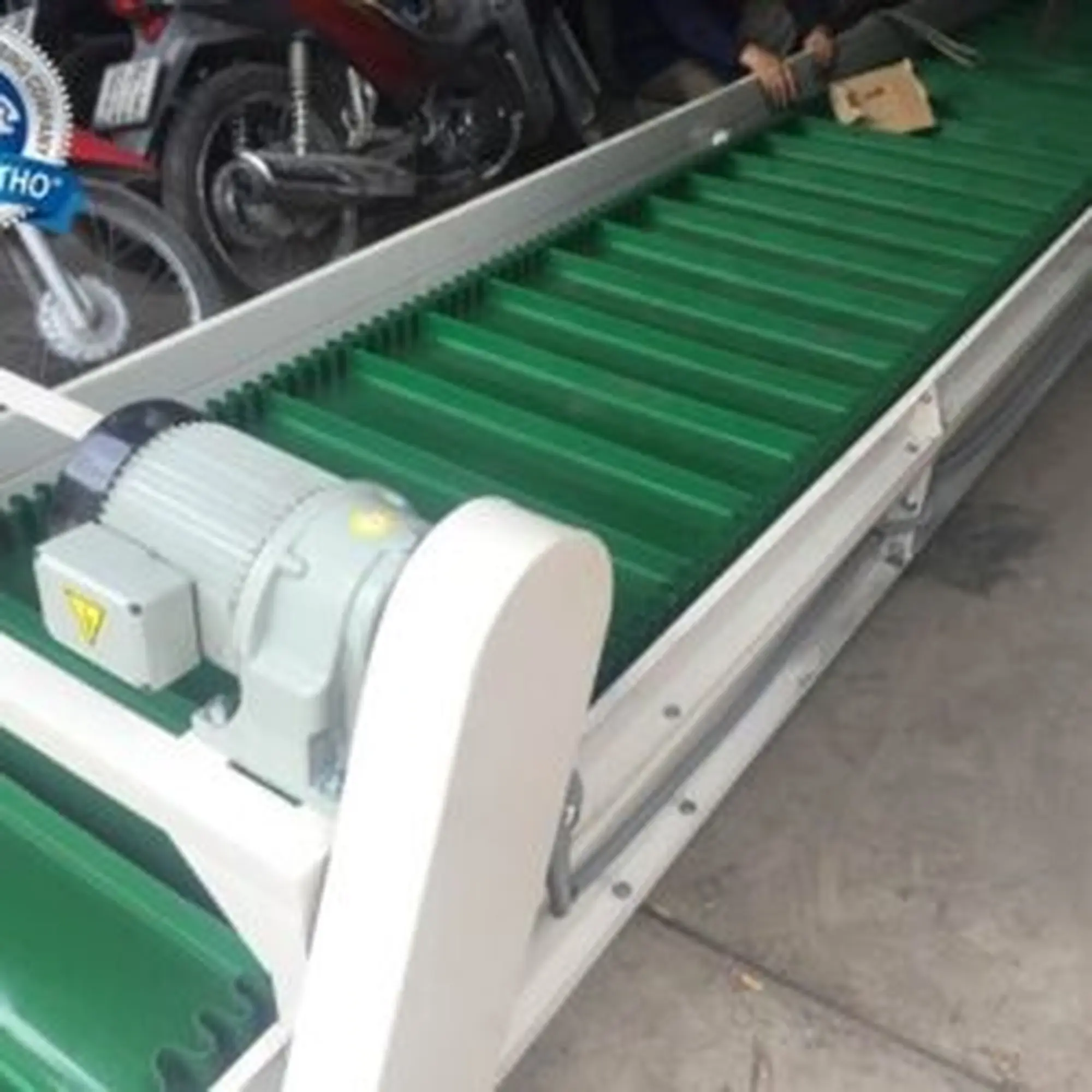 Băng tải pvc gân bèo