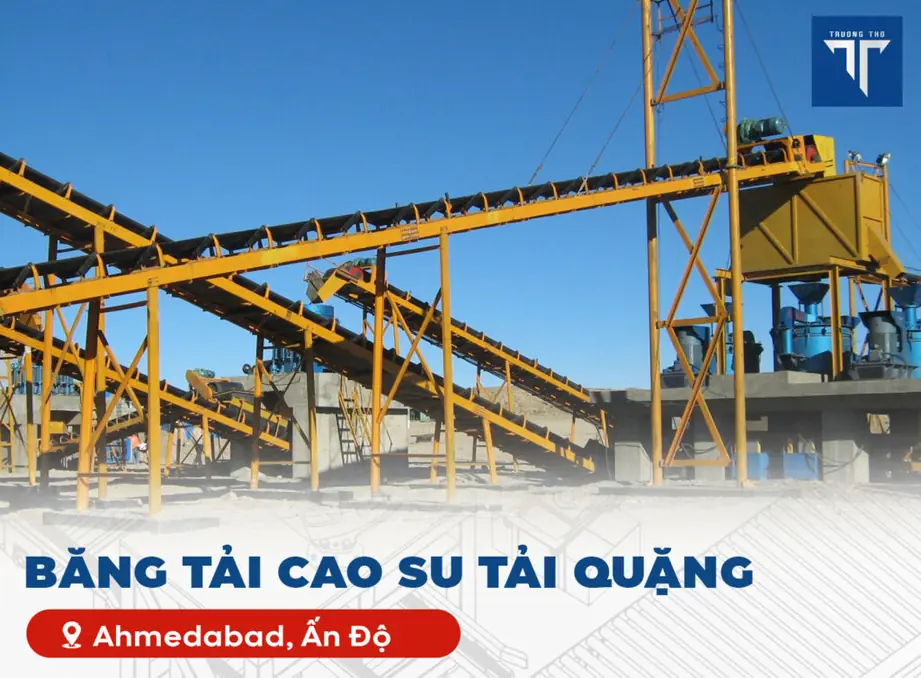Băng tải cao su tải quặng