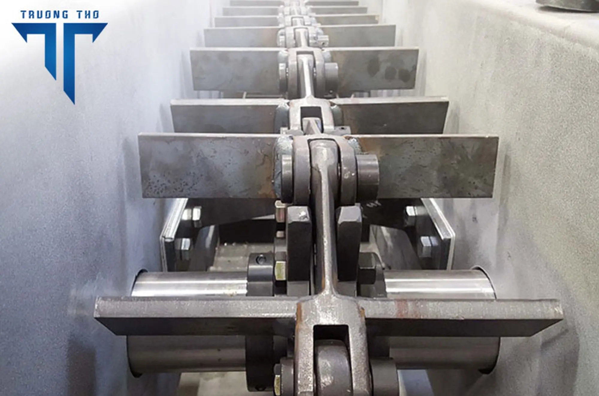 Cấu tạo băng chuyền cào