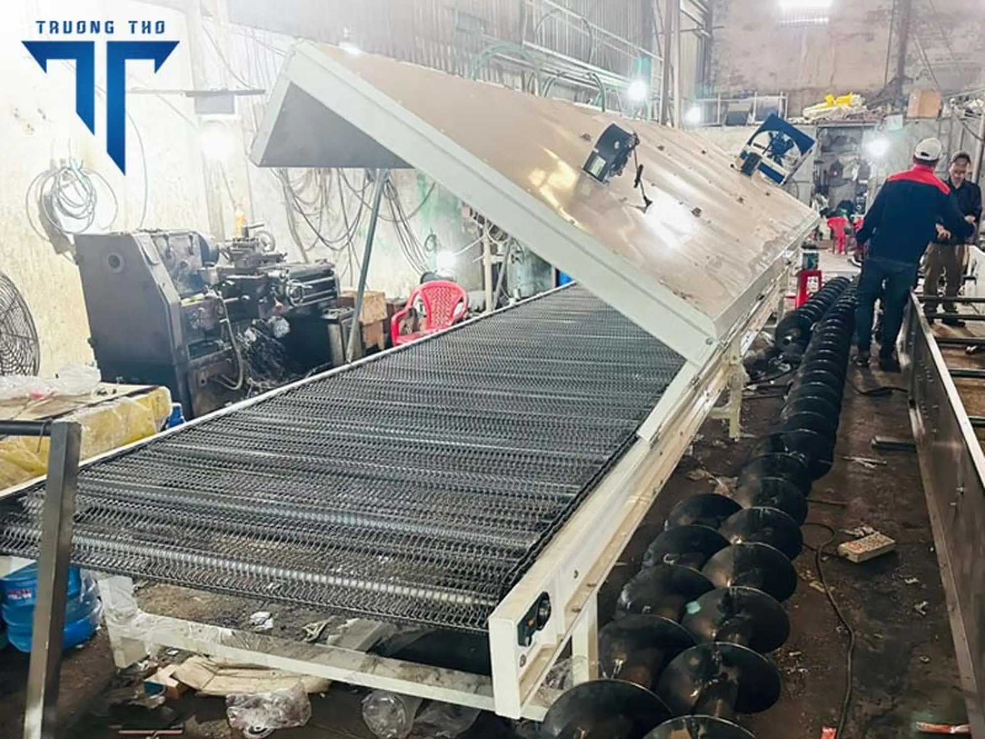 dây chuyền lưới inox 