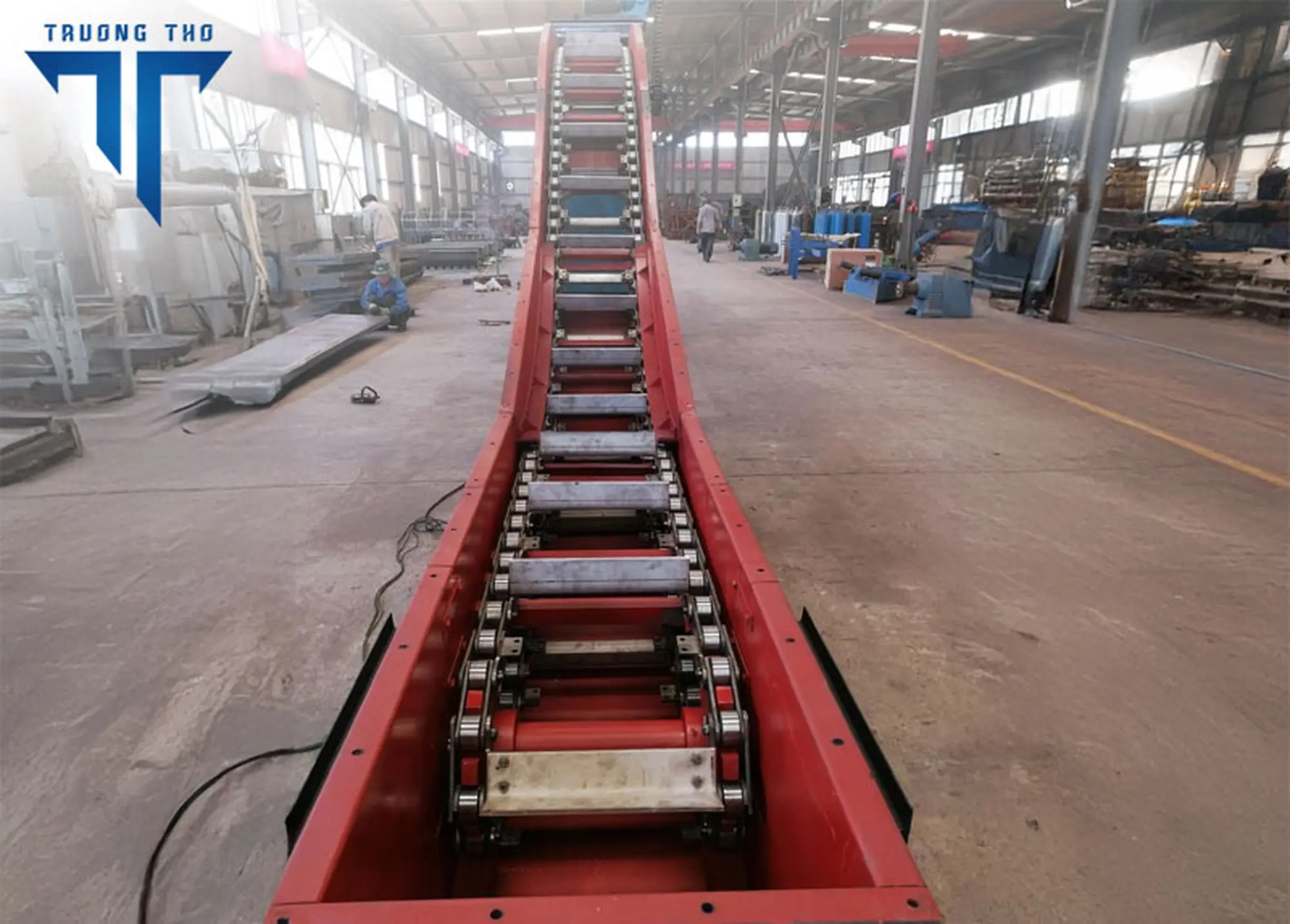 Băng tải xích cào