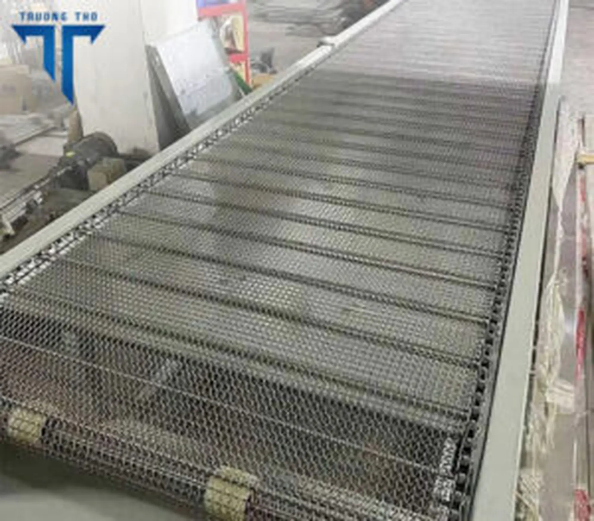 Băng tải xích lưới inox
