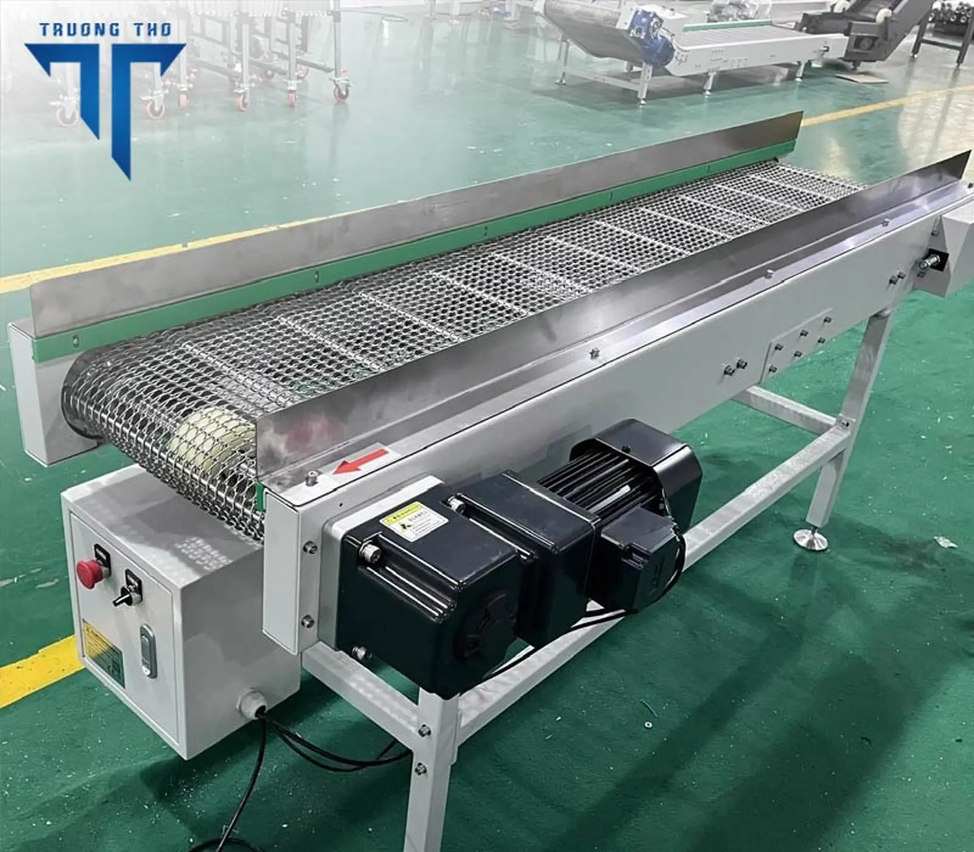 Băng tải xích lưới inox