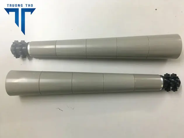 con lăn côn băng tải