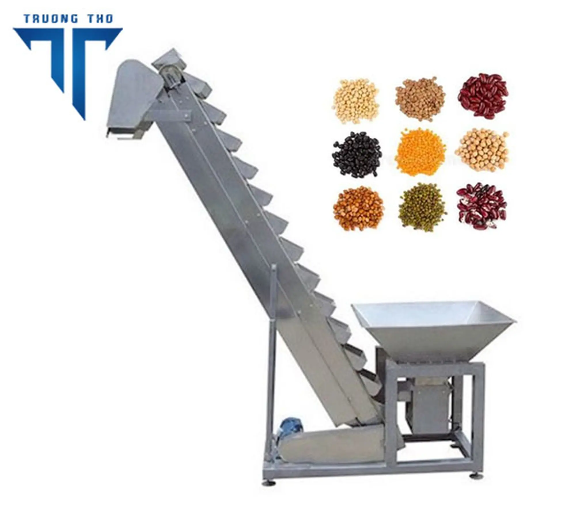 Ứng dụng băng tải gầu