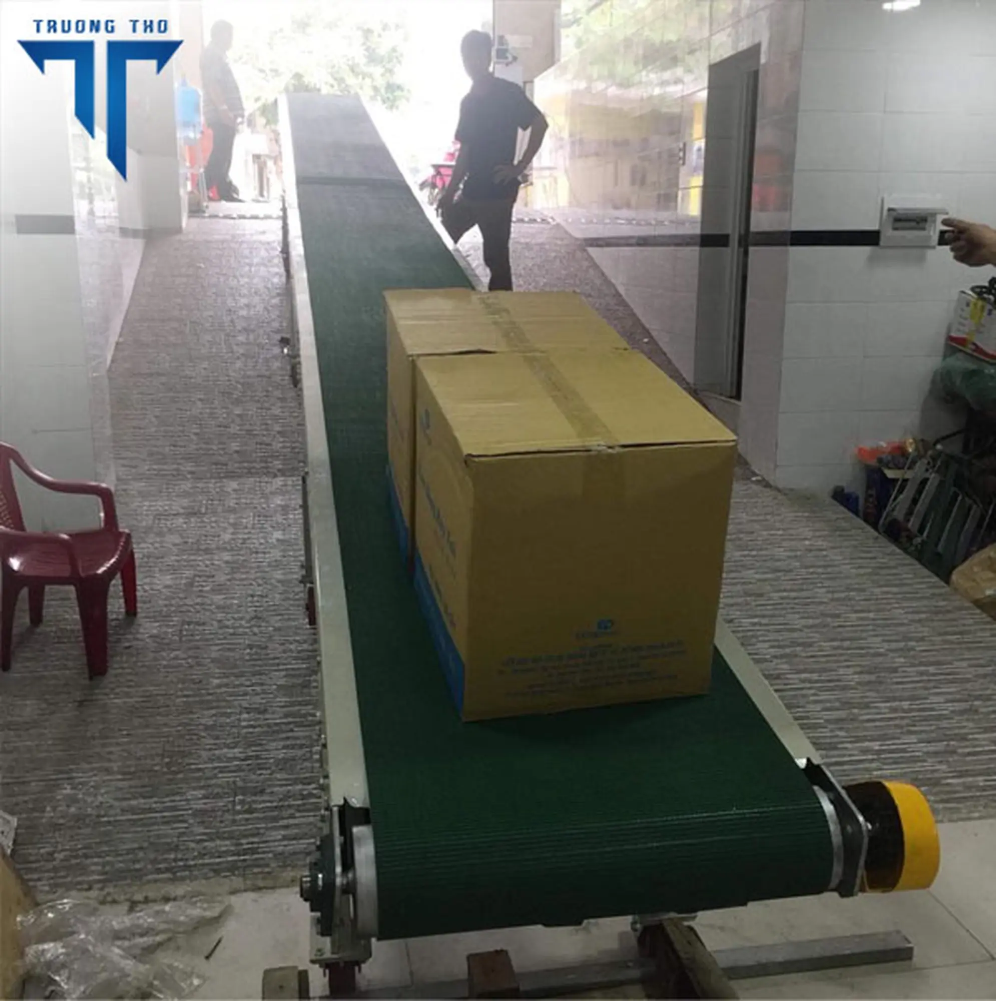 Ứng dụng băng tải di động