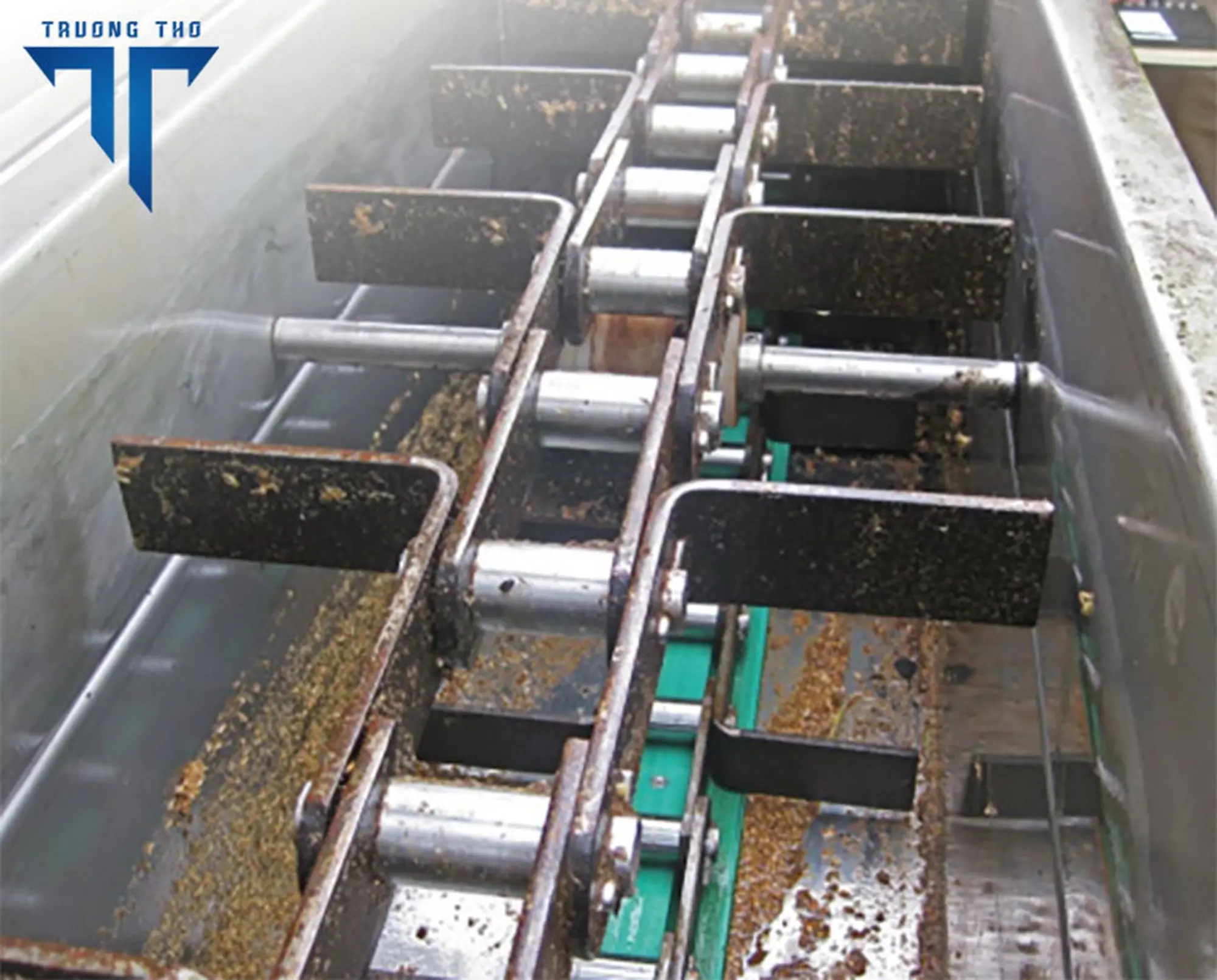 Ứng dụng băng tải xích cào