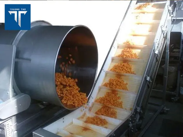 ứng dụng băng tải gàu