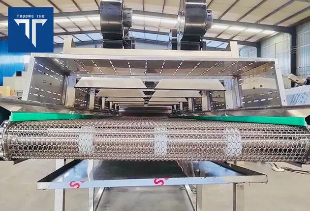 băng chuyền lưới chịu nhiệt
